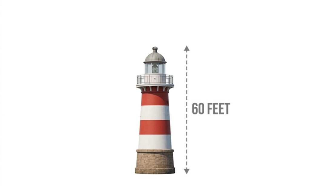 A Small Harbor Lighthouse