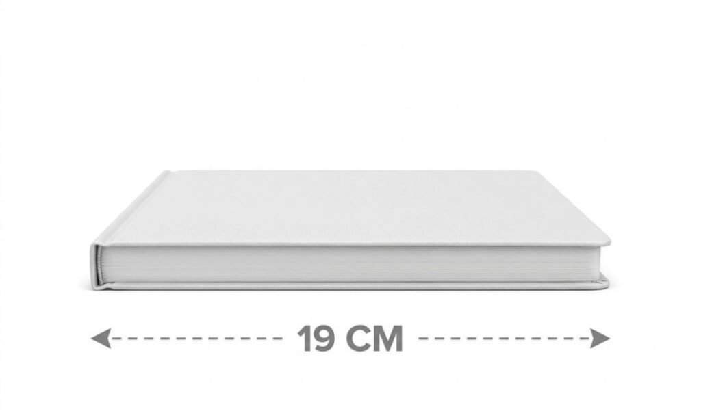 A5 Notebook Height