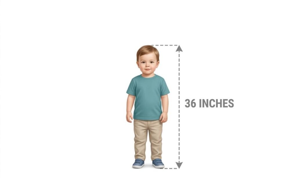 Average 3-Year-Old Toddler Height
