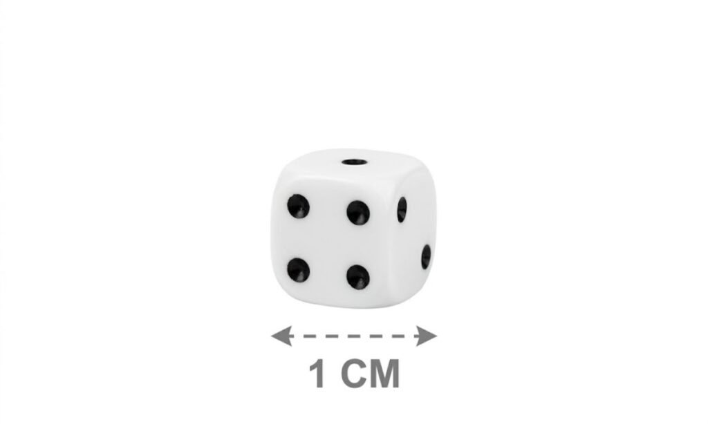 Dice Dot Size