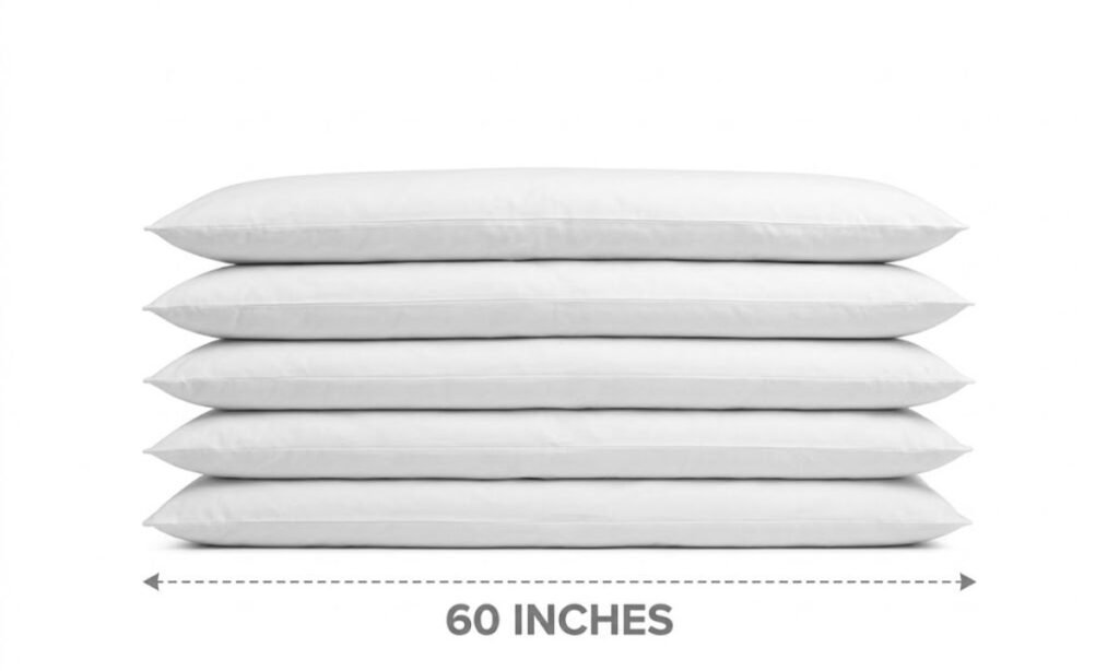 Five Stacked Pillows