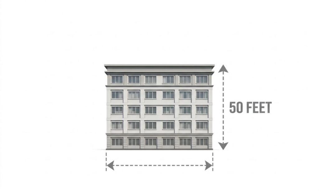 Five-Story Building Height
