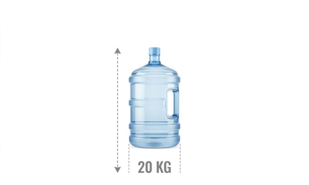 Full 5-Gallon Water Cooler Jug