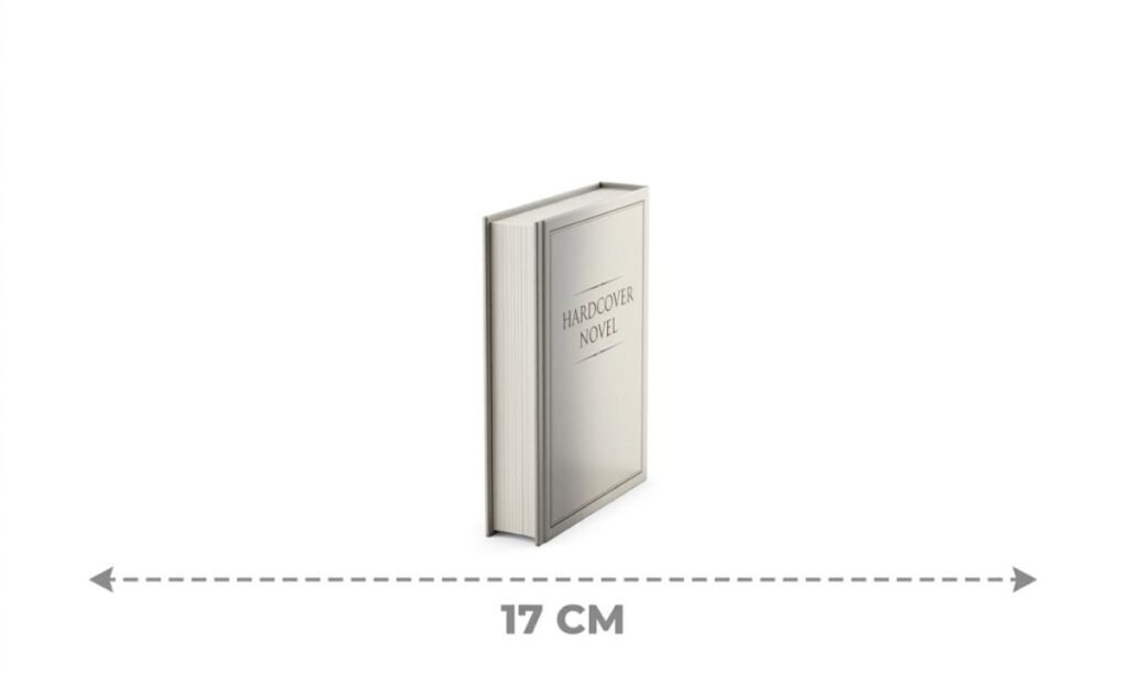 Hardcover Novel Height
