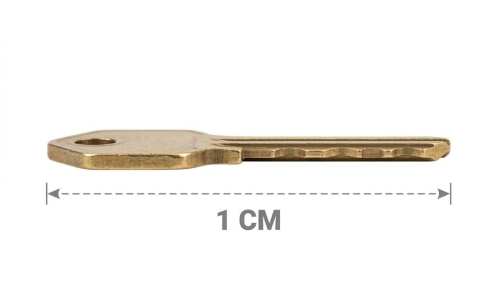 House Key Thickness
