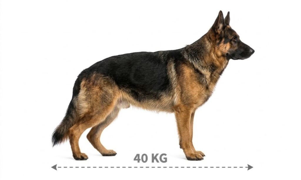 Large Male German Shepherd