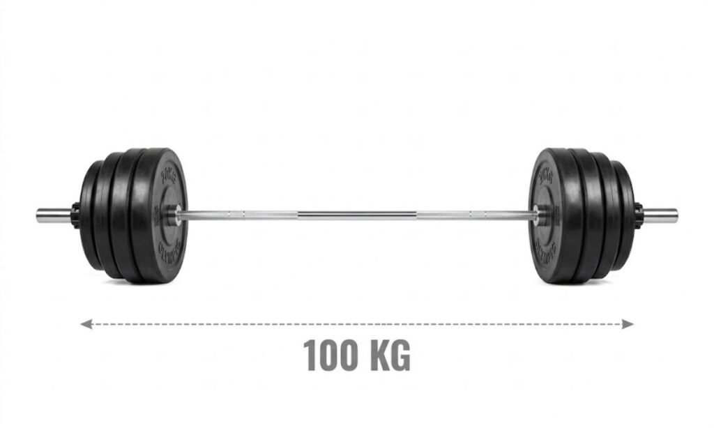 Loaded Olympic Barbell