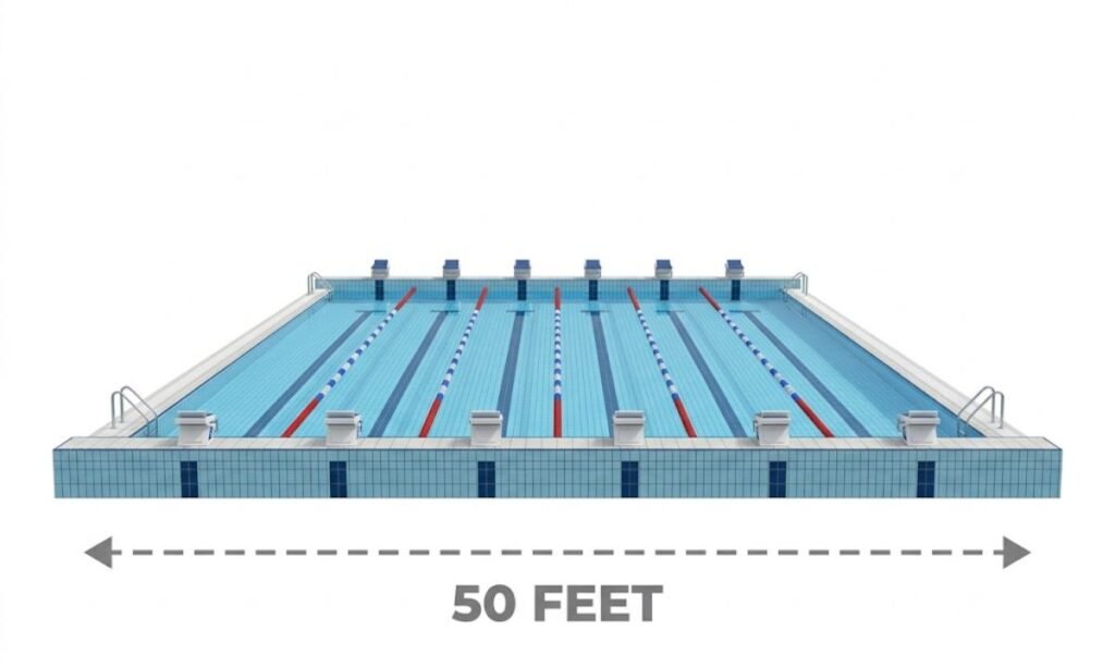 Olympic Swimming Pool Half-Length