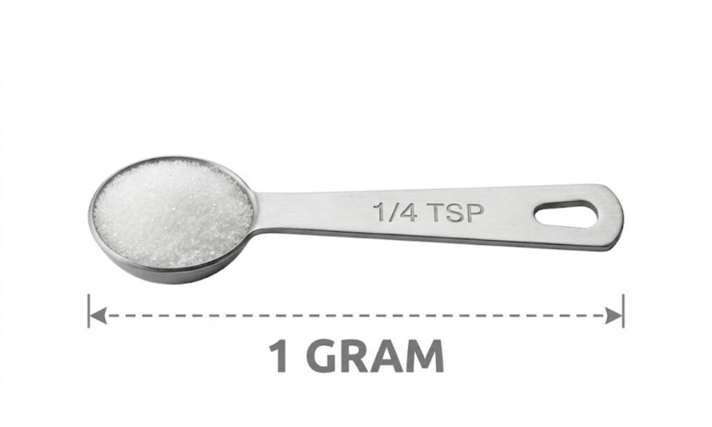 One-Quarter Teaspoon of Sugar