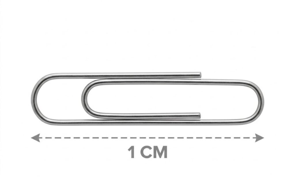Paper Clip Width
