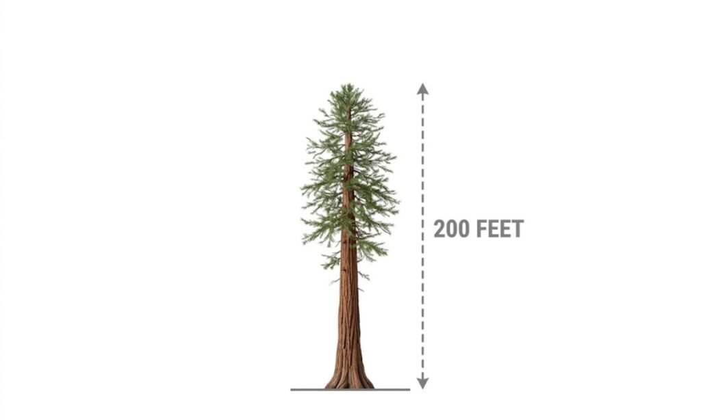 Redwood Tree Height