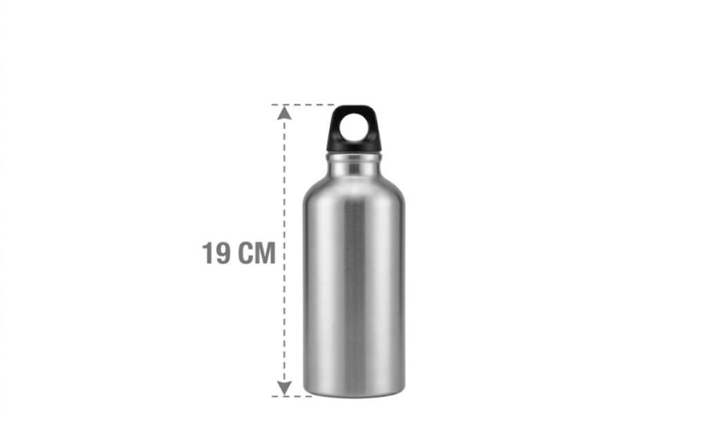 Reusable Water Bottle Height