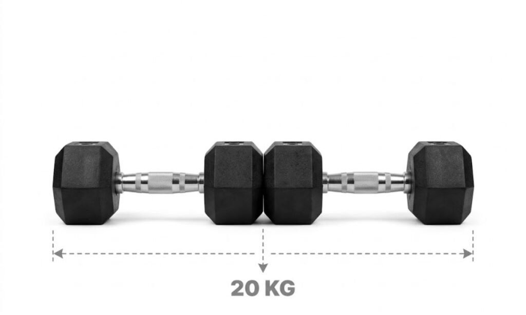 Set of Dumbbells