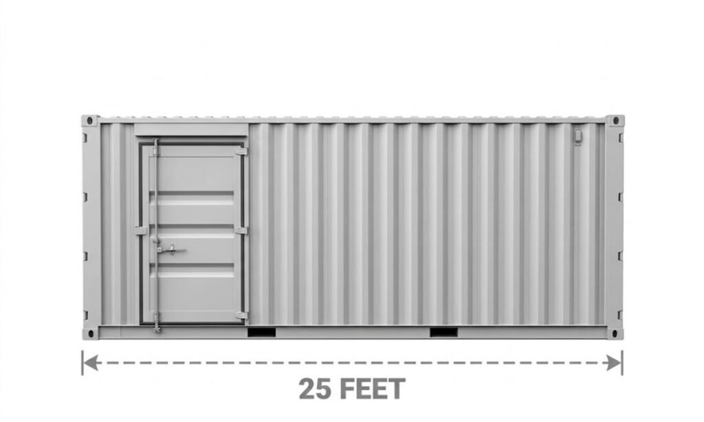 Shipping Container Half-Length