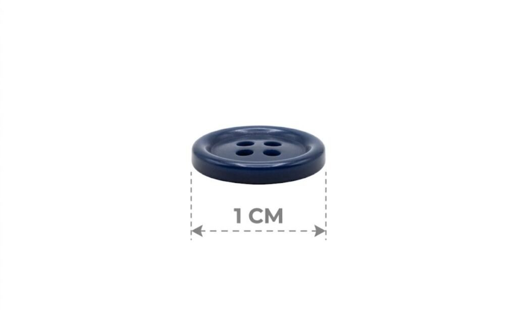 Shirt Button Diameter