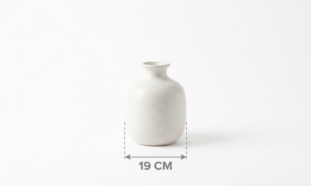 Small Flower Vase Height