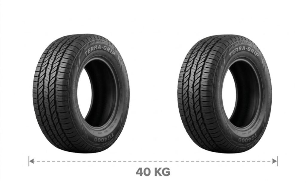 Two Large Car Tires