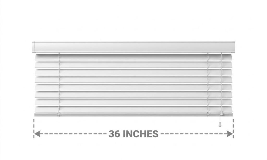 Window Blinds Width