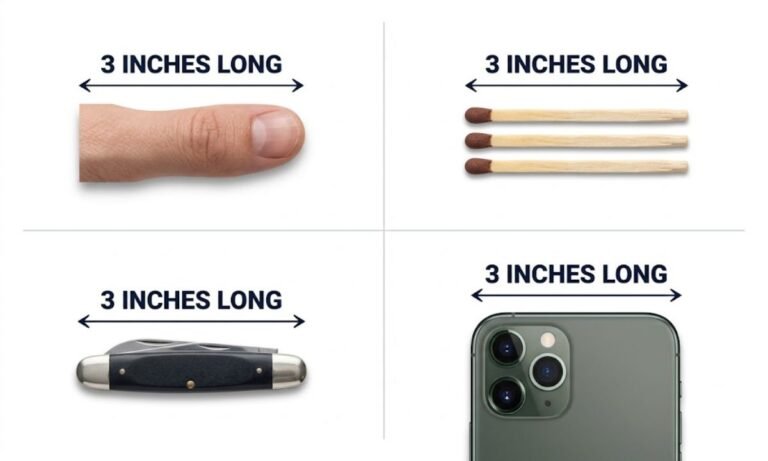 3 Inches Long
