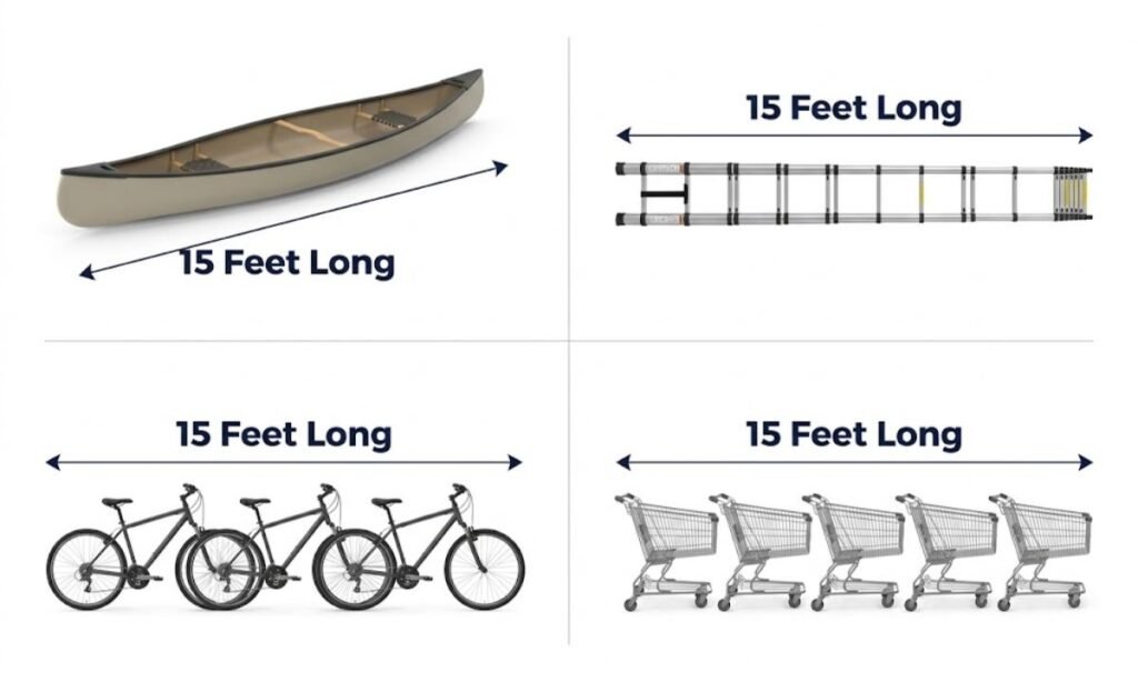 15 Feet Long
