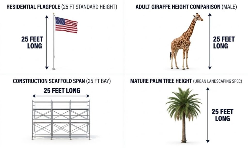 25 Feet Long