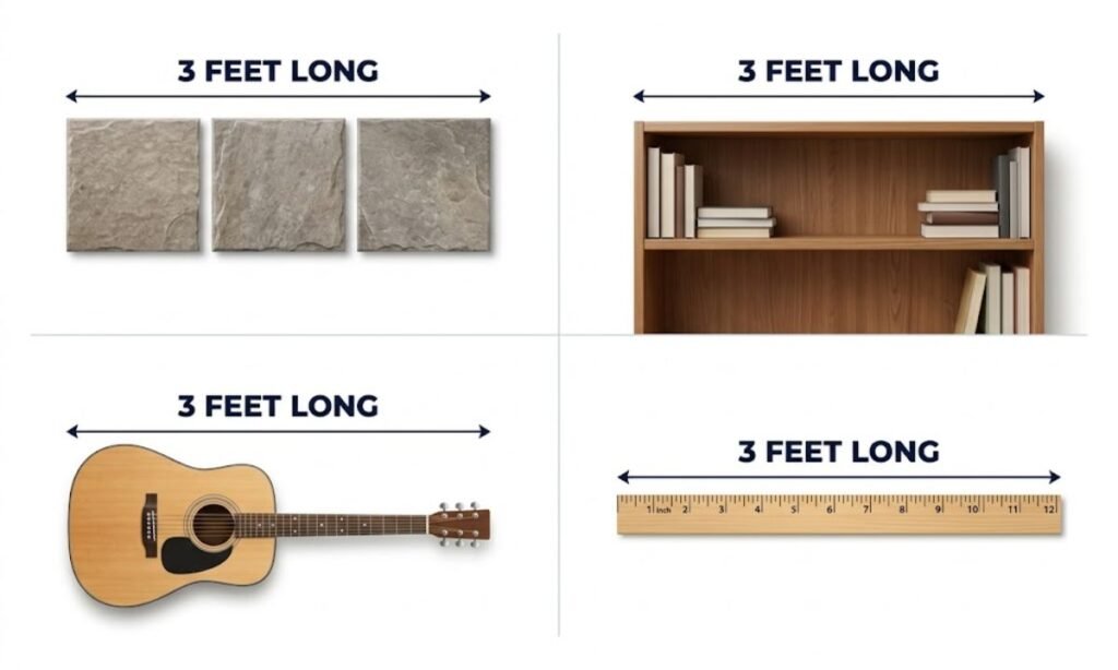 3 feet long